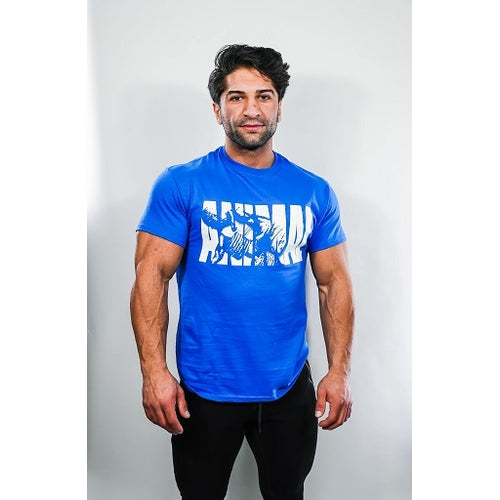 Universal Animal Fury T Shirt Blue Xxl