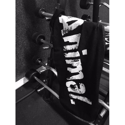 Universal Animal Gym Towel Schwarz 50 X 100 Cm