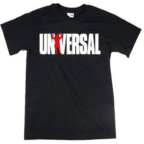 Universal T Shirt Universal Schwarz L