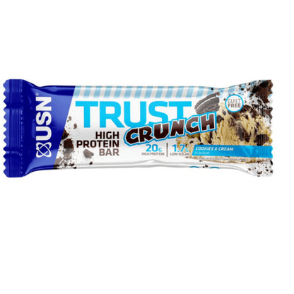 Usn Trust Crunch Bar Einzeln Cookies Cream