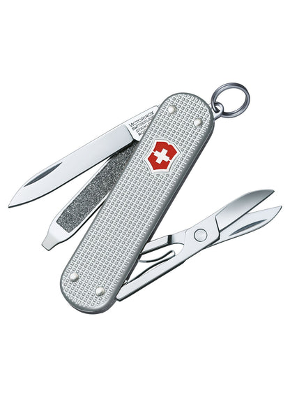 Victorinox Classic SD Alox Silber – Kompaktes EDC Tool