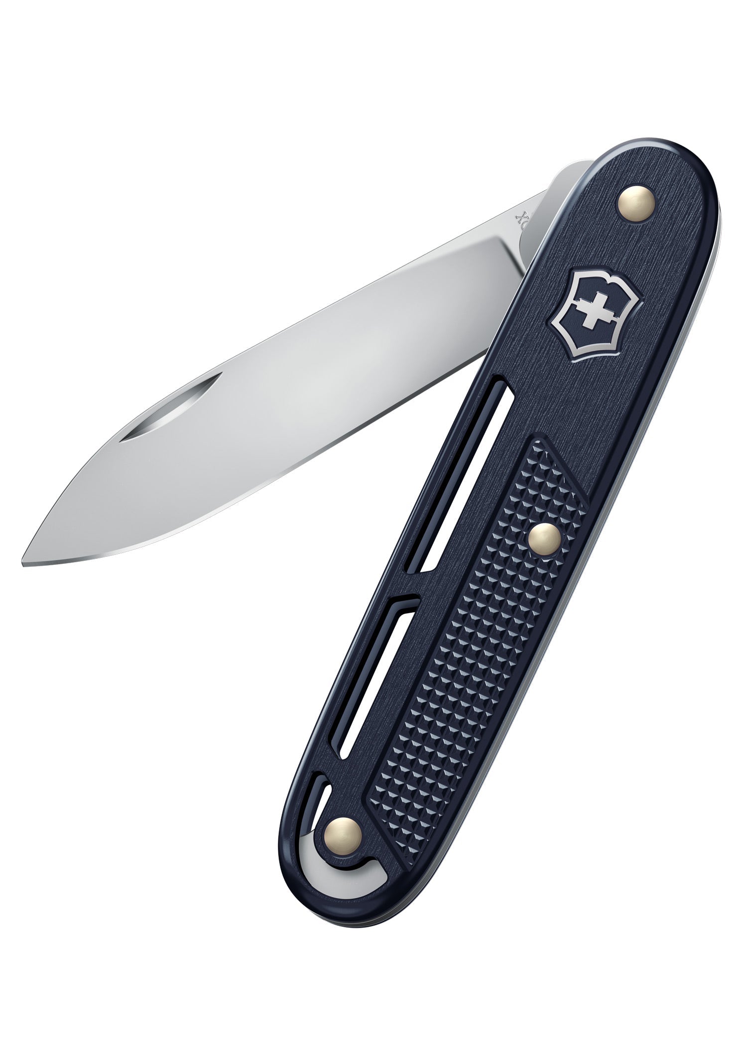 Victorinox Onefold Alox 93mm   Blaues Minimalist Messer