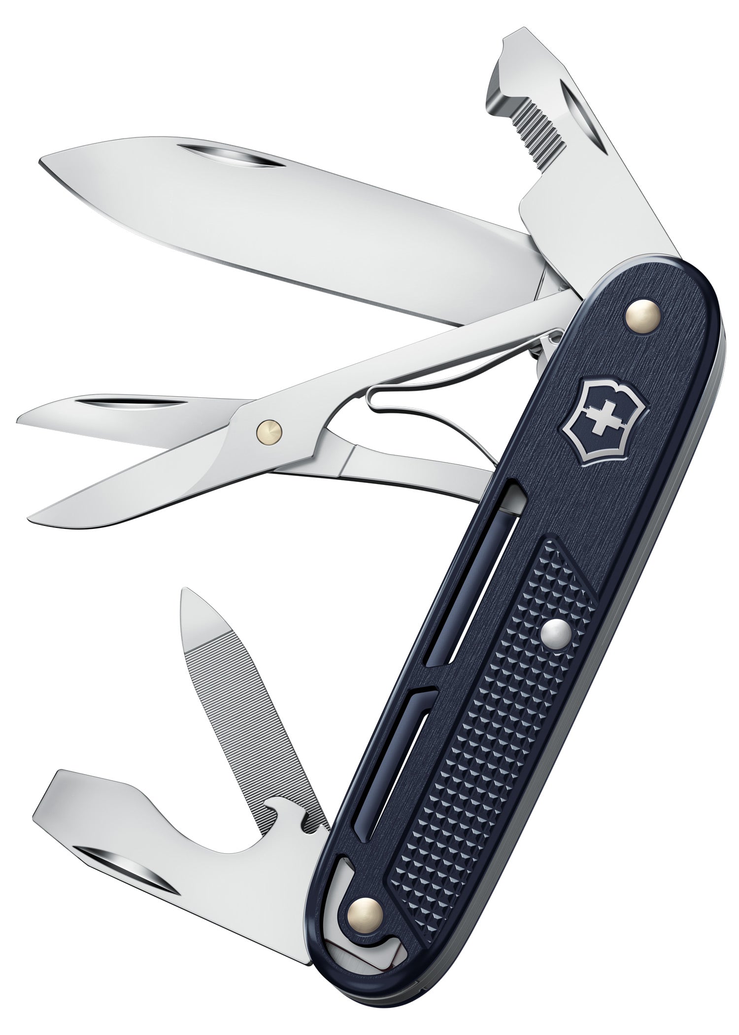 Victorinox Synergy X Alox Dunkelblau   Premium Multitool