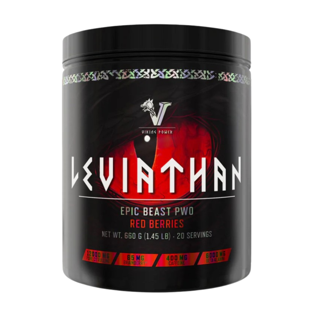 viking power leviathan hardcore pwo 660g rote beeren