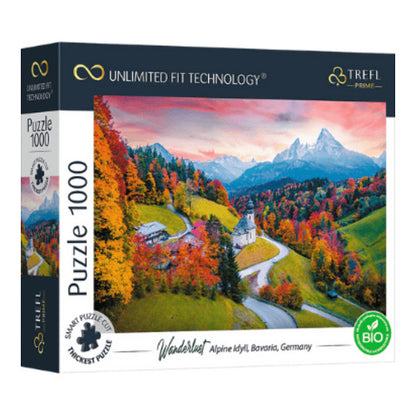 wanderlust alpenidylle bayern uft puzzle 1000 teile