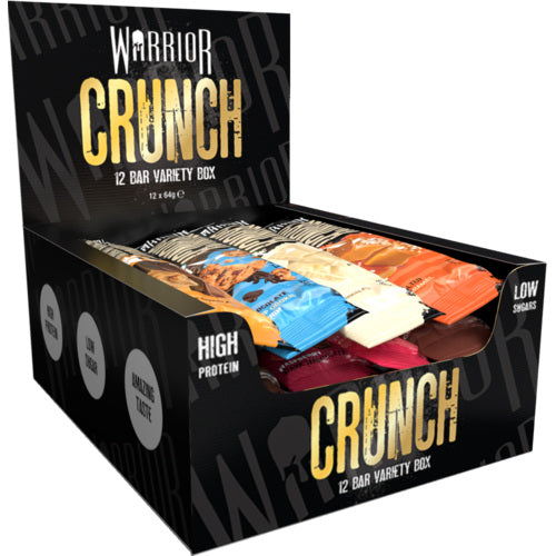 Warrior Crunch High Protein Low Sugar Bar 12X64G Salted Caramel
