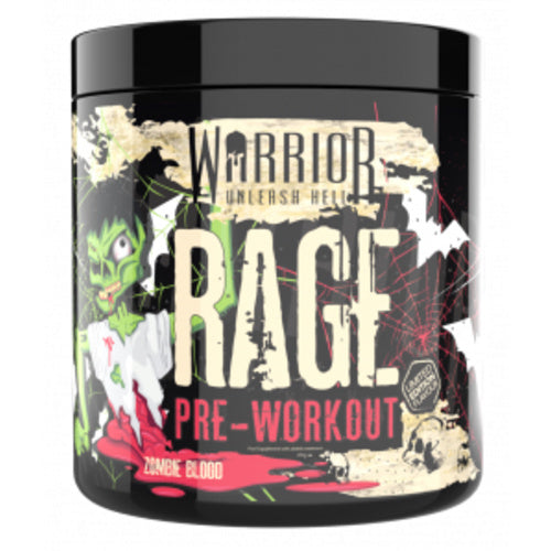 Warrior Rage Pre Workout 392G Blazin Blue Raz
