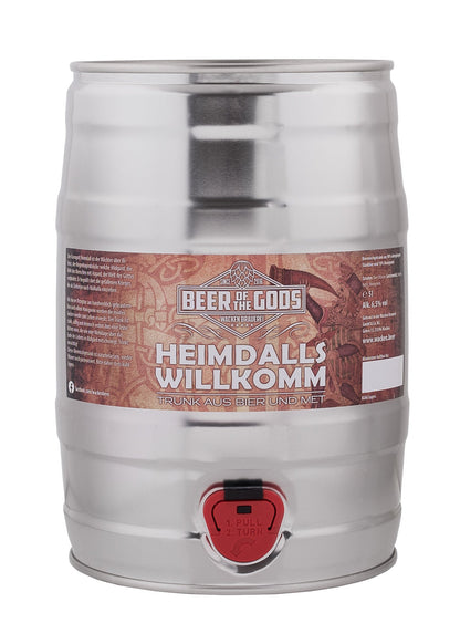 Heimdalls Willkomm: 5L Bier Met Mix