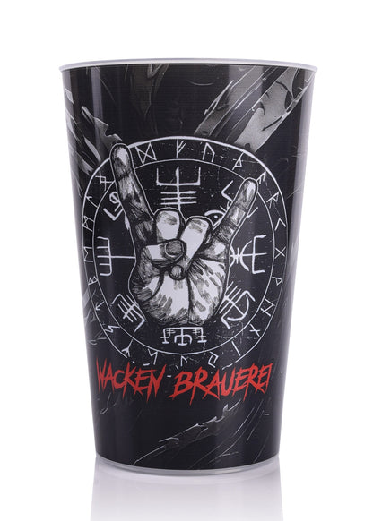 Wacken Vegvisir Becher 0,3l   Kultig &amp; Bruchfest