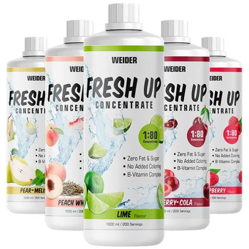 Weider Fresh Up Concentrate 180 Mineralgetränk 1000 Ml Eistee Pfirsich