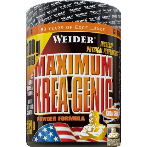 Weider Krea Genic 554G, Dose
