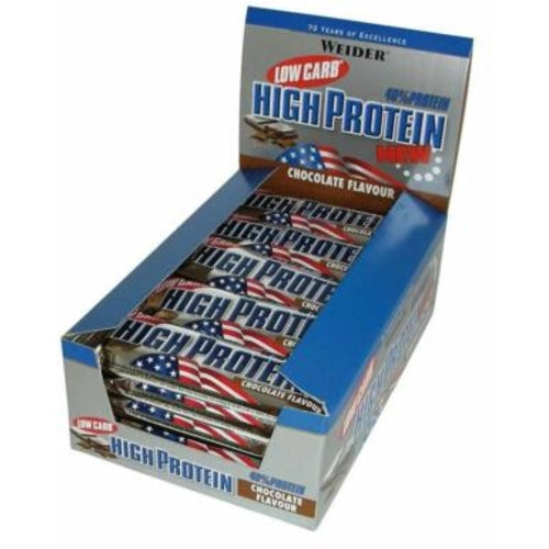 Weider Low Carb High Protein 40 Riegel 24X50G Rote Früchte