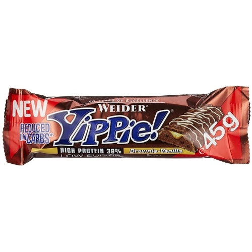 Weider Yippie Riegel 12X45G Triple Chocolate