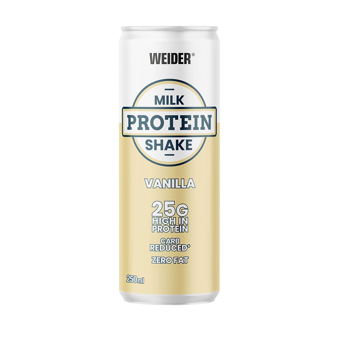 weider protein milk shake 12x250ml vanille