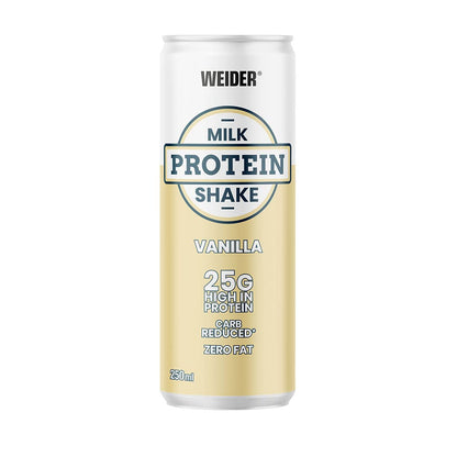 weider protein milk shake 12x250ml vanille