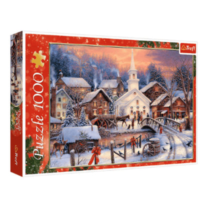 weisse weihnacht puzzle 1000 teile