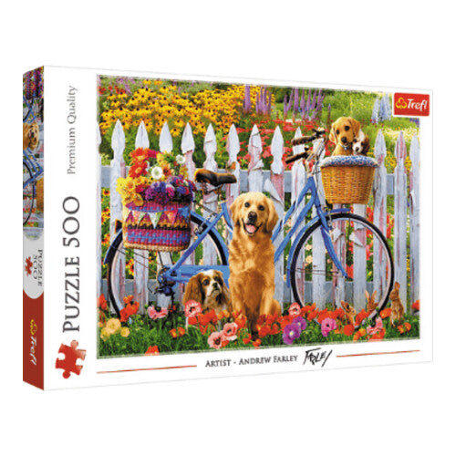 welpen abenteuer puzzle 500 teile