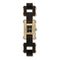 Link Gb – Edelstahlgehäuse mit Lederarmband