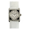 Mille910 B Bianco – 30-mm-Edelstahlgehäuse mit Lederarmband