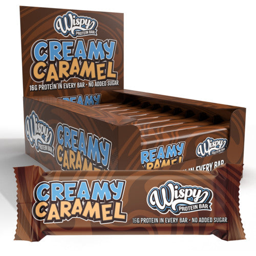 Wispy Protein Bar 10X55G Nutty Caramel