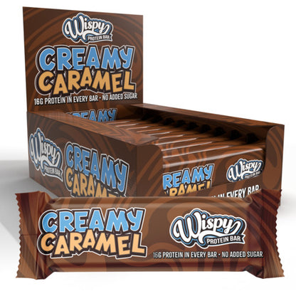 Wispy Protein Bar 10X55G Nutty Caramel