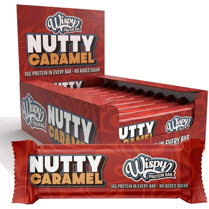 Wispy Protein Bar 10X55G Toffee Caramel