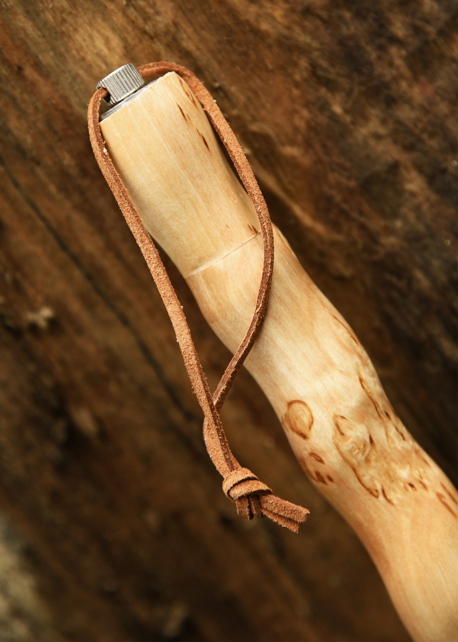 teleskop grillspiess 110 cm wood jewel