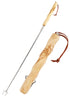 Wood Jewel Teleskop Grillspieß 80 cm aus Maserbirke