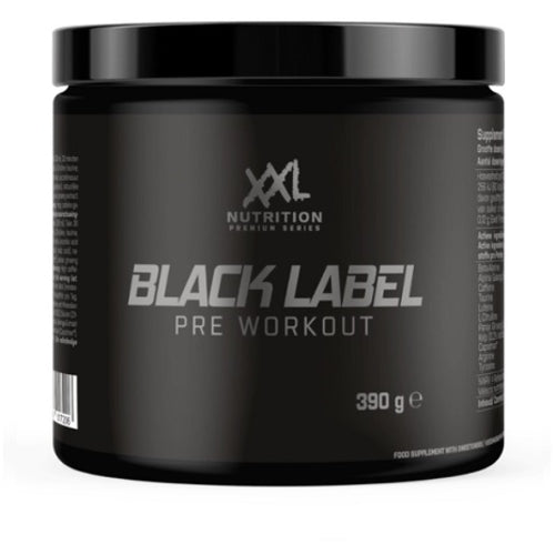 Xxl Nutrition Black Label Pre Workout 390G Rote Früchte