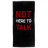 Xxl Nutrition Handtuch 95 X 50Cm Not Here To Talk