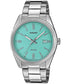 Casio Enticer Ladies Black Dial Steel Watch