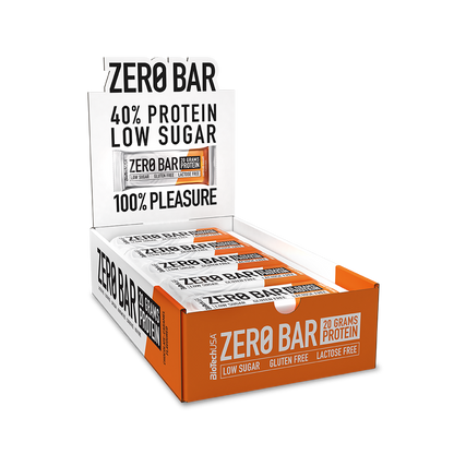 BioTech Zero Bar 20x 50g Chocolate Caramel