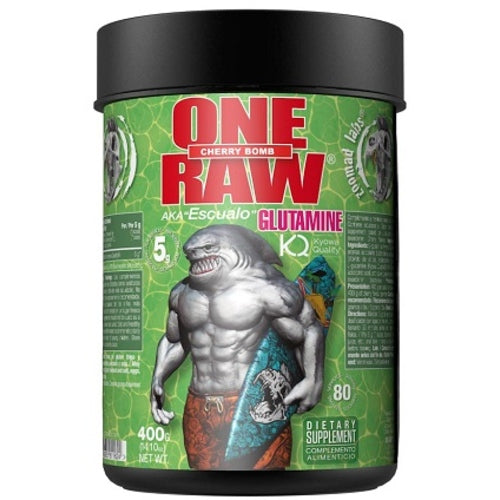 Zoomad One Raw Glutamine 400G Cherry Bomb